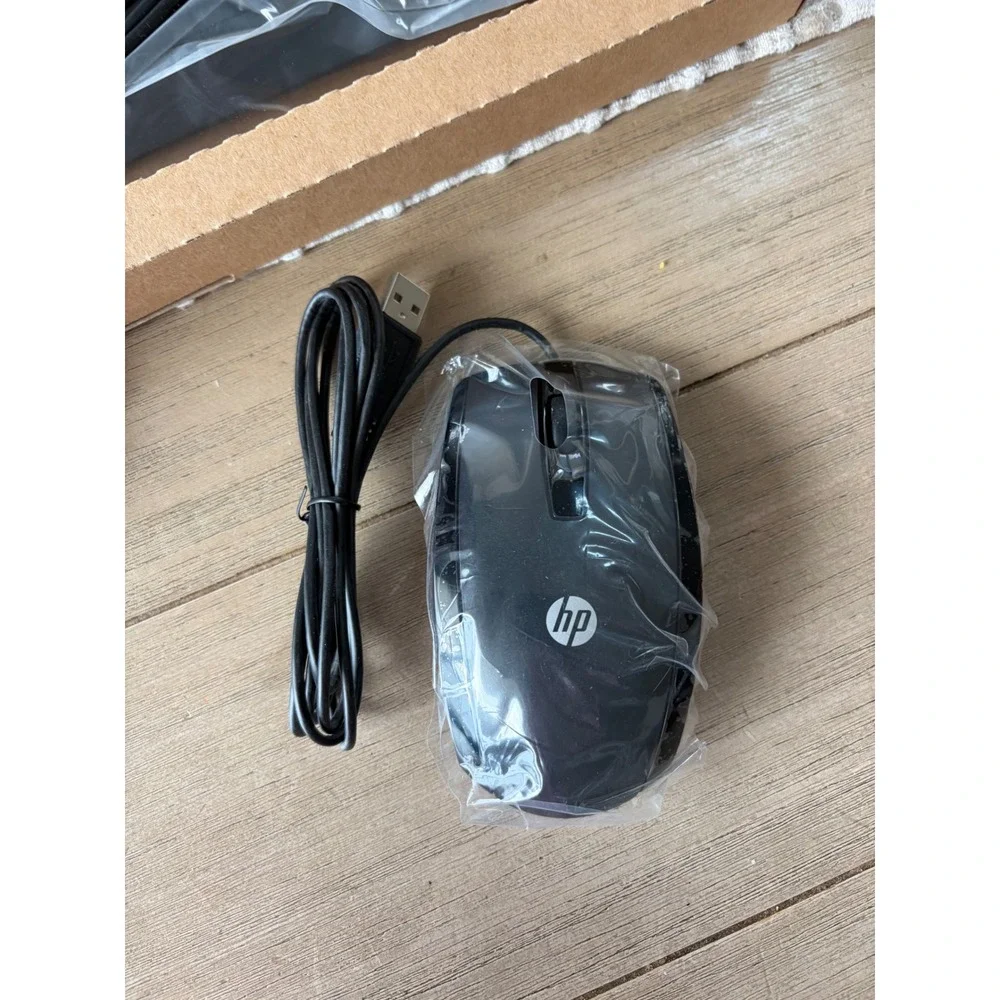 HP K1500 Full Size USB Keyboard and Mouse bundle new open box